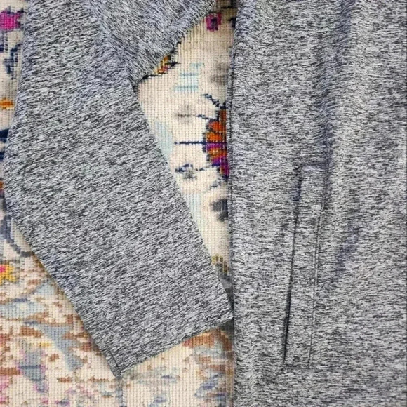 Frontier Supply Co Mens Grey Half Zip Pullover Athletic Shirt Long Sleeve, sz SM - Picture 6 of 12